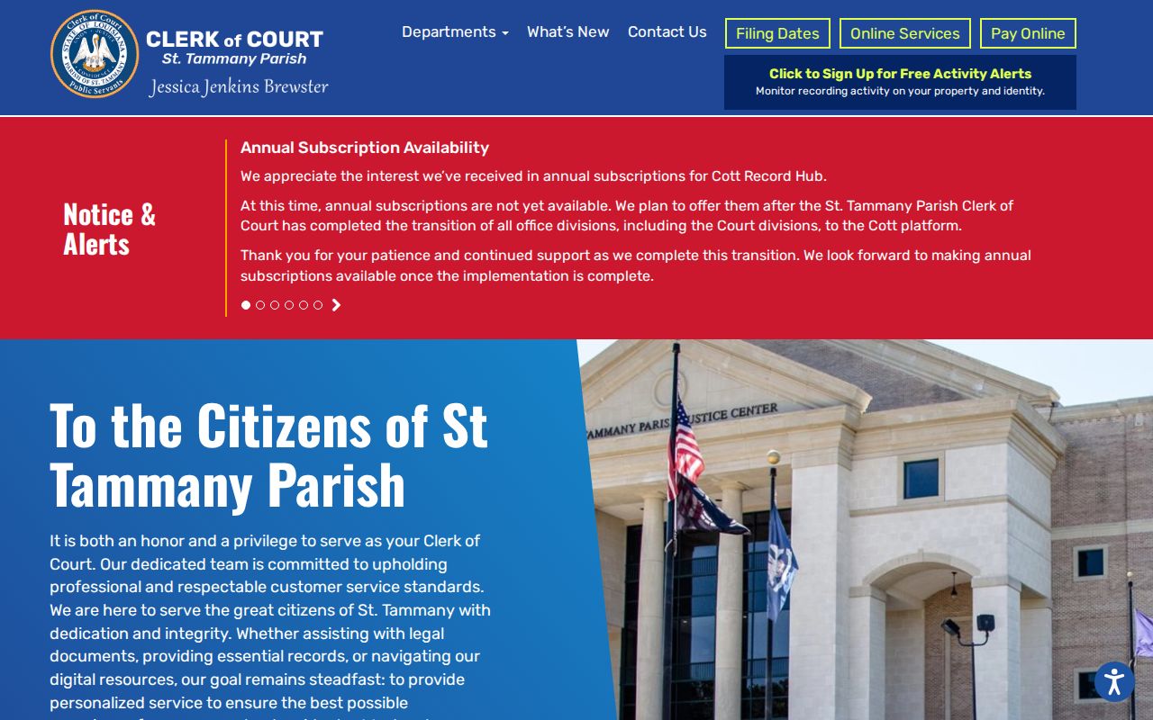 Slidell residents directory parish Clerk gateway